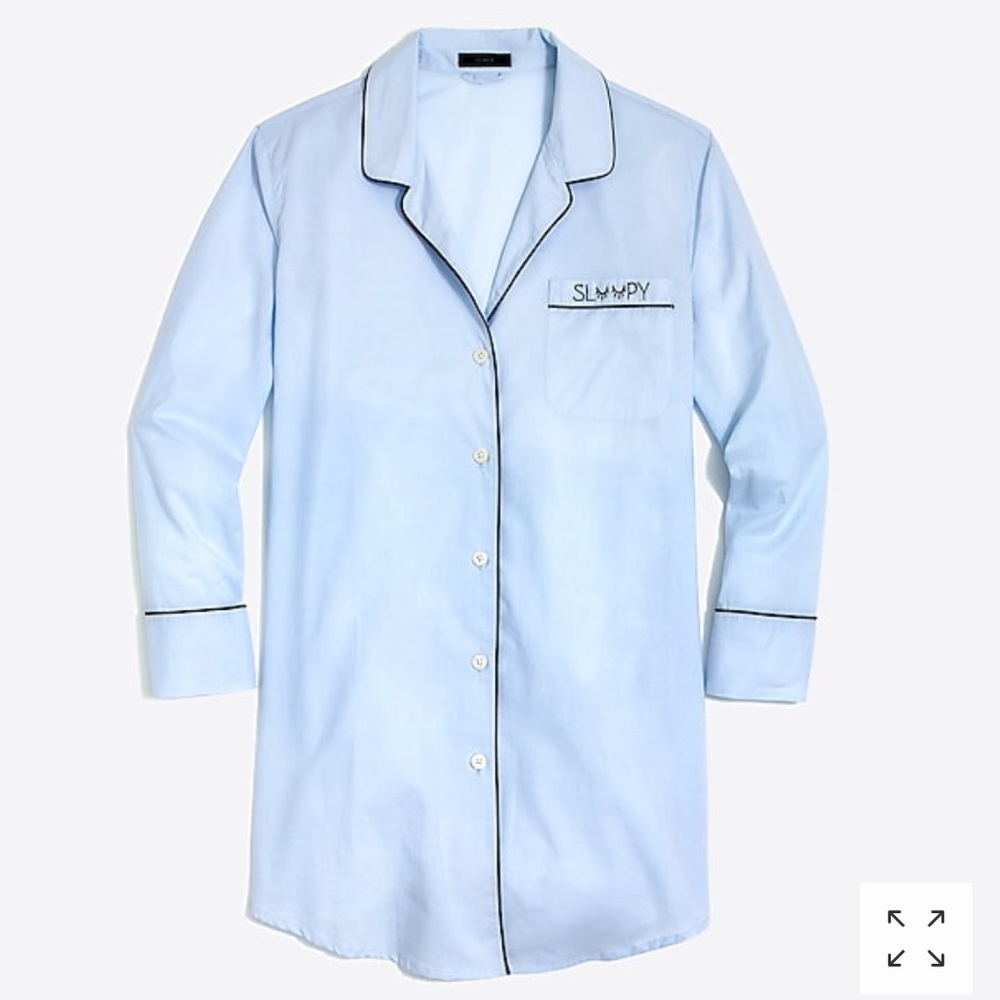 NWT J. Crew Sleepy Shirt